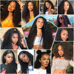 Wet and Wavy Bundles With Frontal Virgin Water Wave Human Hair