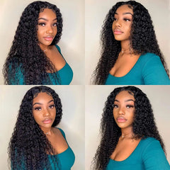 Wet and Wavy Bundles With Frontal Virgin Water Wave Human Hair