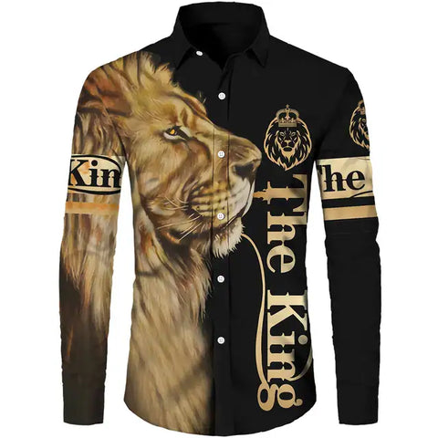 Lion King 3D Printed Longsleeve Shirt with vibrant Disney design