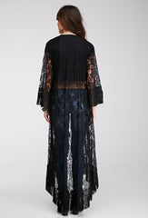 European And American Tassel Long Women's Clothing Cardigan