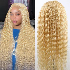 European And American Ladies Front Lace Synthetic Wigs