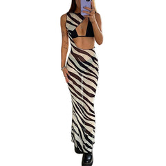 European And American Women's Clothing Tight Dress