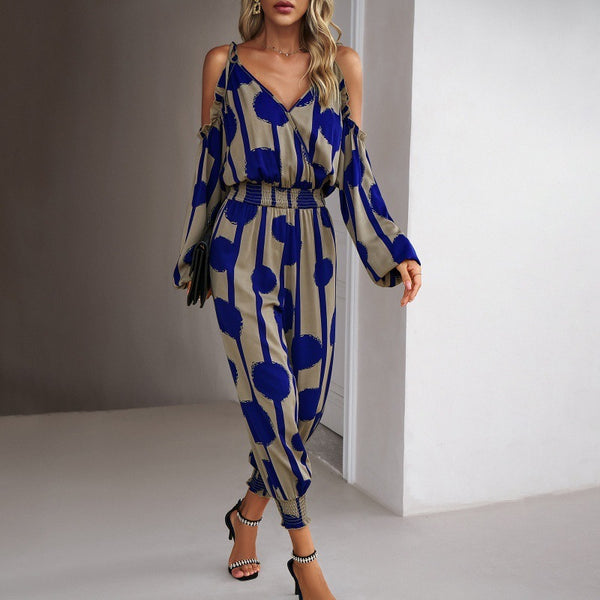 European And American Women's Clothing Fashion Jumpsuit